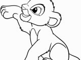 Disney Coloring Pages Lion King 2 Baby Simba Coloring Pages