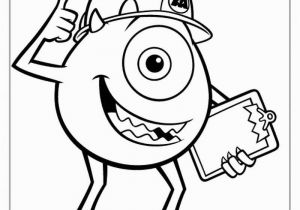 Disney Coloring Pages Monsters Inc Printable the Monster Inc Coloring Pages En 2020