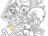 Disney Coloring Pages Monsters Inc Waternoose Coloring Pages Hellokids