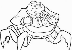 Disney Coloring Pages Monsters Inc Waternoose Coloring Pages Hellokids