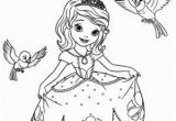 Disney Coloring Pages sofia the First sofia the First Robin and Mia Coloring Pages Con Immagini