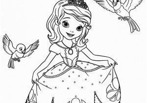 Disney Coloring Pages sofia the First sofia the First Robin and Mia Coloring Pages Con Immagini