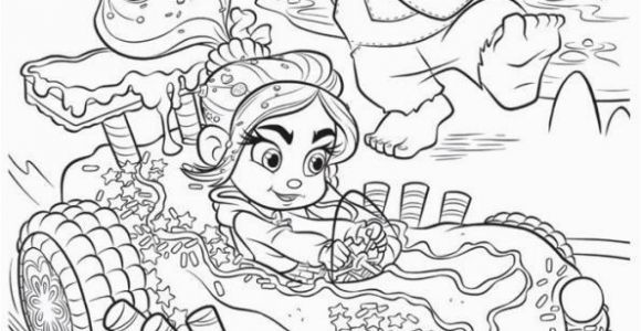 Disney Coloring Pages Wreck It Ralph Coloring Page Wreck It Ralph Ralph Vanellope