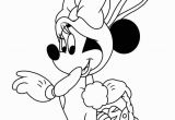 Disney Easter Coloring Pages for Kids Minnie Easter Coloring 1 042×1 332 Pixels