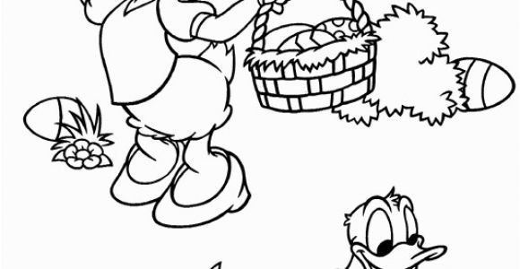 Disney Easter Coloring Pages to Print Lets Coloring Book Donald Duck