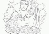 Disney Evil Queen Coloring Pages Evil Queen From Snow White Of Disney with Images