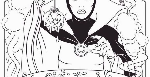 Disney Evil Queen Coloring Pages Pin by Mini On Colorsheets