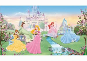 Disney Fairies Wall Mural Disney Dancing Princesses Prepasted Accent Wall Mural