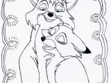 Disney Fox and the Hound Coloring Pages Fox and the Hound Coloring Page Coloring Home