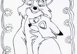 Disney Fox and the Hound Coloring Pages Fox and the Hound Coloring Page Coloring Home