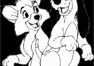 Disney Fox and the Hound Coloring Pages Fox and the Hound Coloring Pages Coloring Home