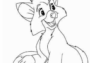 Disney Fox and the Hound Coloring Pages Fox and the Hound Coloring Pages Free Printable Fox and