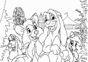 Disney Fox and the Hound Coloring Pages Fox and the Hound Coloring Pages Free Printable Fox and