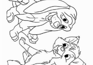 Disney Fox and the Hound Coloring Pages Fox and the Hound Coloring Pages Free Printable Fox and