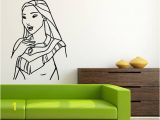 Disney Full Wall Murals Pocahontas Wall Mural Walt Disney Vinyl Sticker Pocahontas Wall