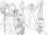 Disney Get Well soon Coloring Pages Maleficent Curses the Infant Princess Coloring Page