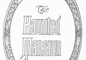 Disney Haunted Mansion Coloring Pages Disney Haunted Mansion Coloring Pages