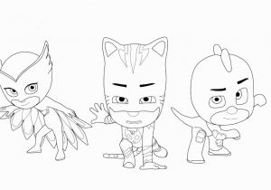 Disney Junior Pj Masks Coloring Pages Pj Masks Coloring Pages to and Print for Free