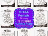 Disney Little Mermaid Coloring Pages Free E Savvy Mom â¢