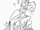 Disney Little Mermaid Coloring Pages Free Free Ariel the Mermaid Coloring Pages Download Free Clip