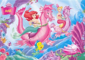 Disney Little Mermaid Wall Mural Little Mermaid Disney Fantasy Animation Cartoon Adventure