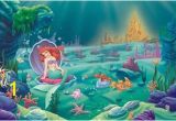 Disney Little Mermaid Wall Mural Pinterest