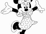 Disney Minnie Mouse Printable Coloring Pages Minnie Mouse Coloring Pages 7