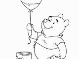 Disney New Year Coloring Pages Winnie the Pooh Coloring Pages