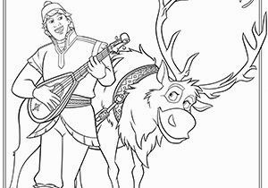 Disney On Ice Coloring Pages Die Eiskönigin Malvorlage Kristoff