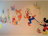 Disney Painted Wall Murals Disney Mickey Mouse Clubhouse and Winnie the Pooh Wall