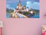 Disney Painted Wall Murals Fathead sofia the First Castle Wall Mural In 2019