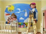 Disney Painted Wall Murals I Love This Wall Mural From the Movie Up