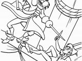 Disney Peter Pan Coloring Pages Free Peter Pan and Hook Coloring Pages for Kids Printable Free