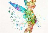 Disney Peter Pan Wall Murals Tinker Bell Art Peter Pan Watercolor Tinkerbell Art