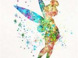 Disney Peter Pan Wall Murals Tinker Bell Art Peter Pan Watercolor Tinkerbell Art