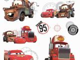 Disney Pixar Cars Wall Mural Roommates Rmk2614slv Disney Pixar Cars Team 95 Peel & Stick Wall