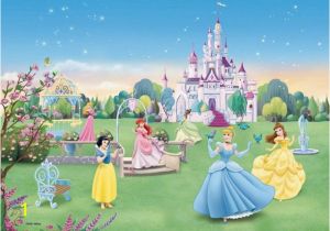 Disney Princess Castle Giant Wall Mural Castle Murals for Girls Bedrooms