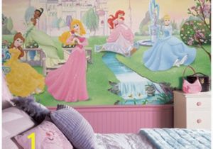 Disney Princess Castle Giant Wall Mural Disney Princess Wall Murals Myshindigs