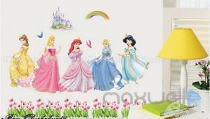 Disney Princess Castle Wall Mural 5 Disney Princess Castle Rainbow Wall Decal Removable Sticker Kids