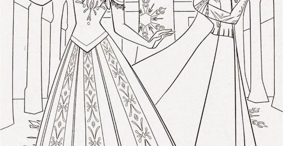 Disney Princess Coloring Pages Frozen Elsa and Anna Disney Princess Frozen Elsa and Anna Coloring Pages