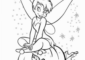 Disney Princess Halloween Printable Coloring Pages Disney Halloween Colouring Page Tinkerbell Sitting A Carved