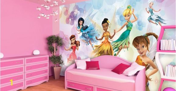 Disney Princess Wall Mural Uk Disney Fairies Wall Murals for Girls