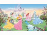 Disney Princess Wallpaper Murals Disney Dancing Princesses Prepasted Accent Wall Mural