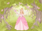 Disney Princess Wallpaper Murals Princess In Enchanted Woodland Wall Mural