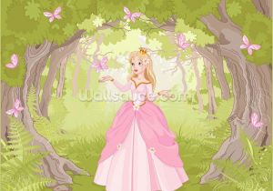Disney Princess Wallpaper Murals Princess In Enchanted Woodland Wall Mural