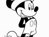Disney St Patrick S Day Coloring Pages Mickey Mouse Dressed Up for St Patrick S Day Coloring Page