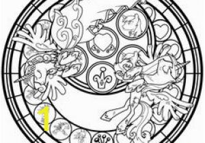 Disney Stained Glass Coloring Pages 192 Best Princess Coloring Pages Images