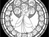 Disney Stained Glass Coloring Pages Stained Glass Ariel Remastered Line Art by Akili