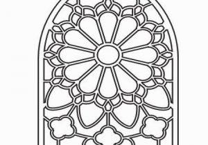 Disney Stained Glass Coloring Pages Stained Glass Window Coloring Pages and Print for