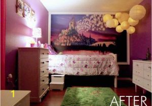 Disney Tangled Wall Mural Rapunzel Inspired Bedroom This is My Daughters Bedroom She